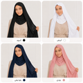 باك 4 فولارات بألوان مختلفة